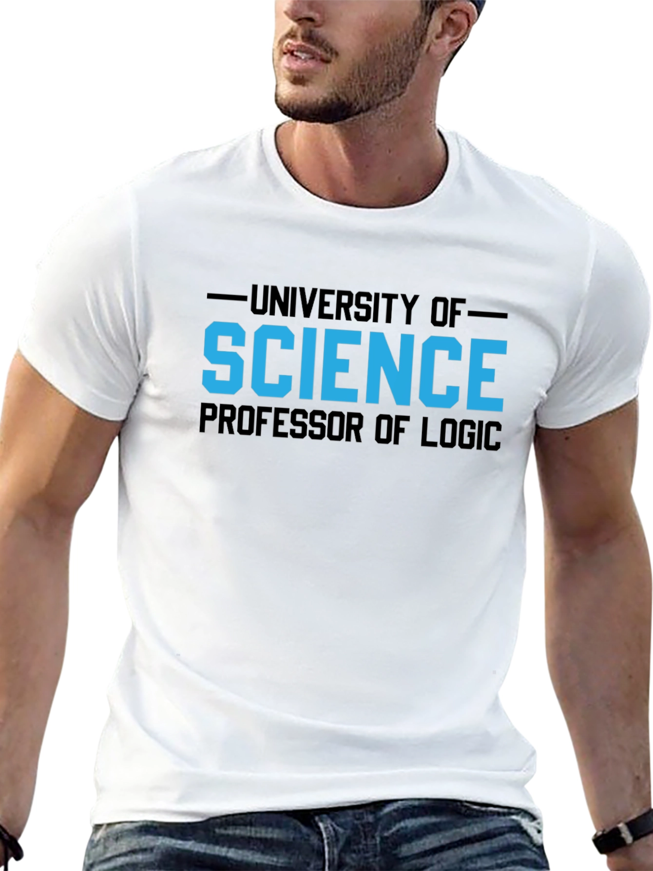 University of Science Professor T-Shirt - Logic Apparel