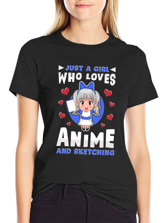 Anime Lover Girl T-Shirt