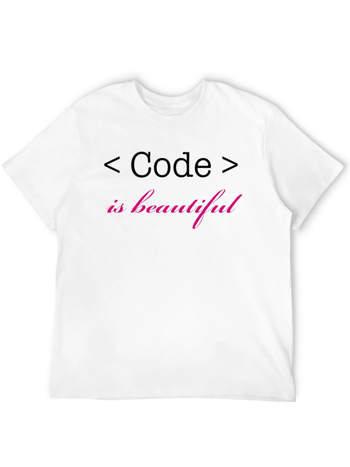 Code is Beautiful T-Shirt - Programmer Apparel