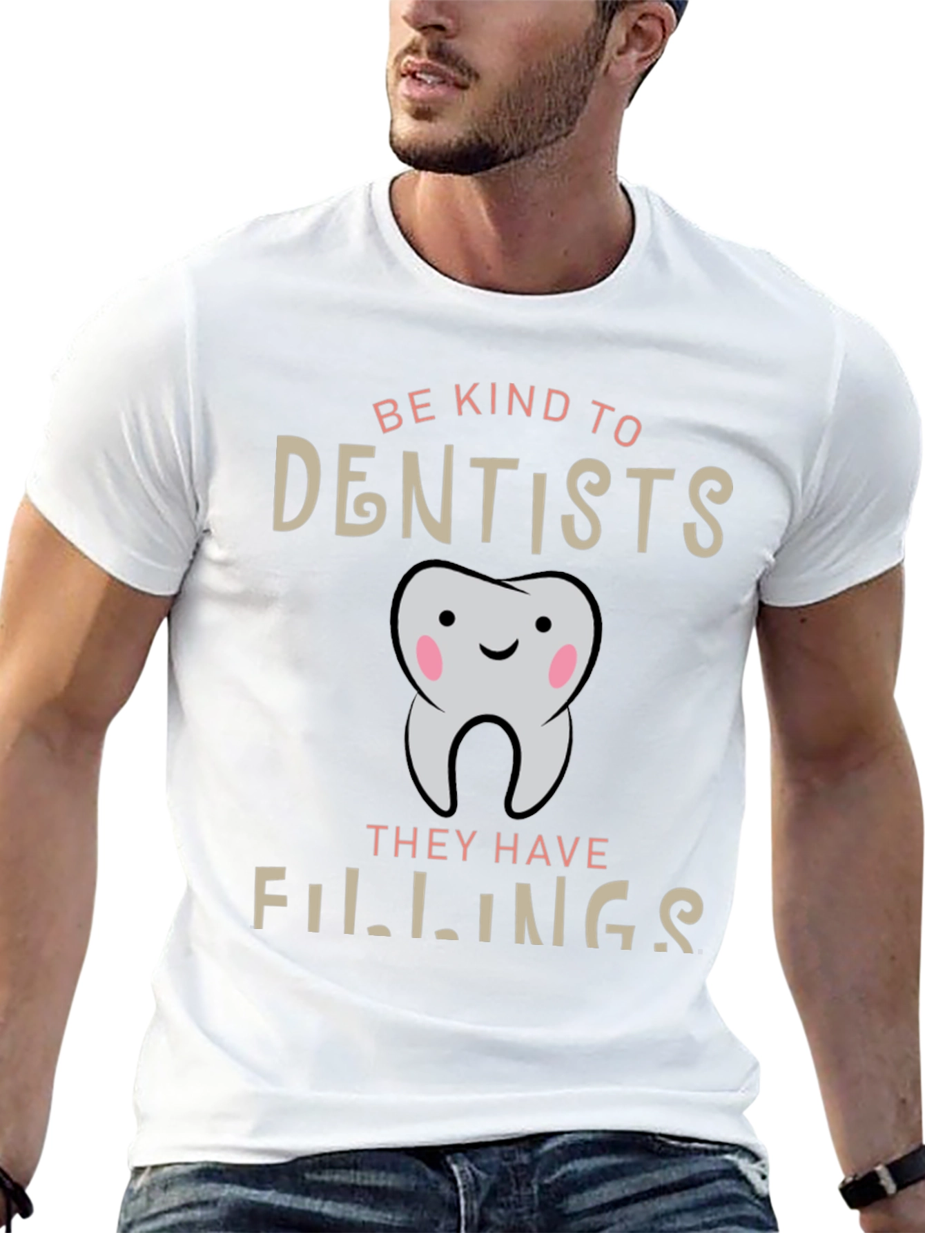Be Kind to Dentists T-Shirt Funny Dental Hygiene Tee