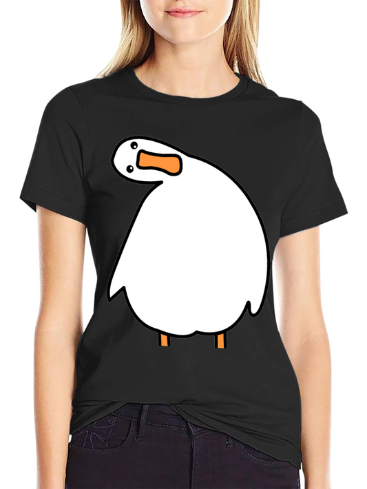 Funny Goose T-Shirt - Novelty Cartoon Graphic Tee