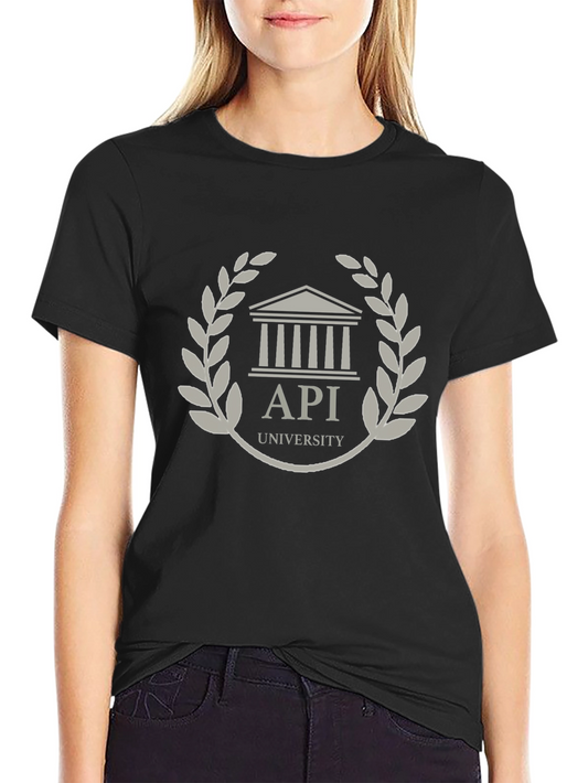 API University Black T-Shirt - Classic Collegiate Style