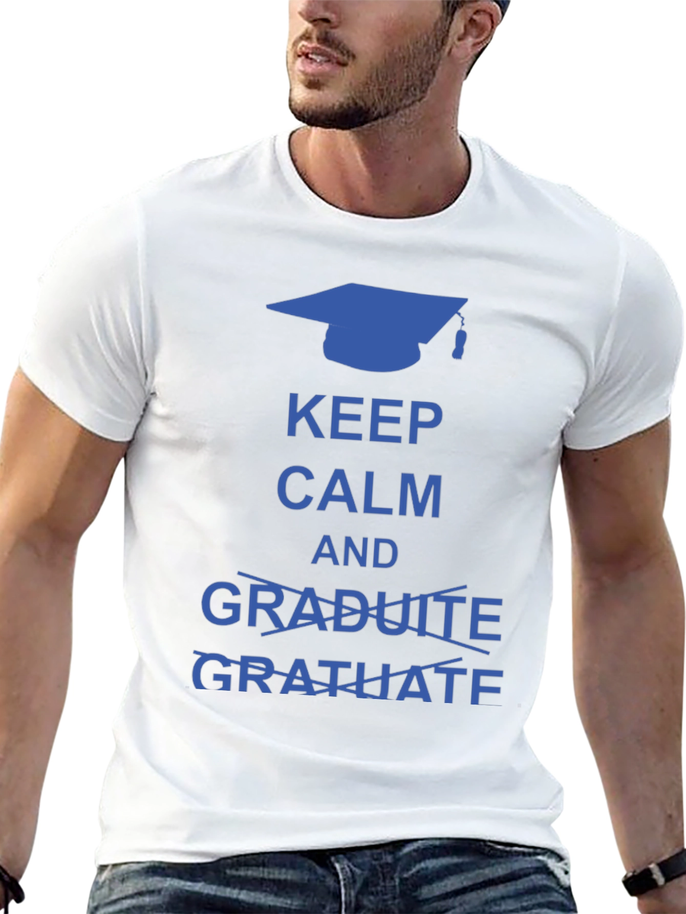 Keep Calm and Gratuate Graduation T-Shirt
