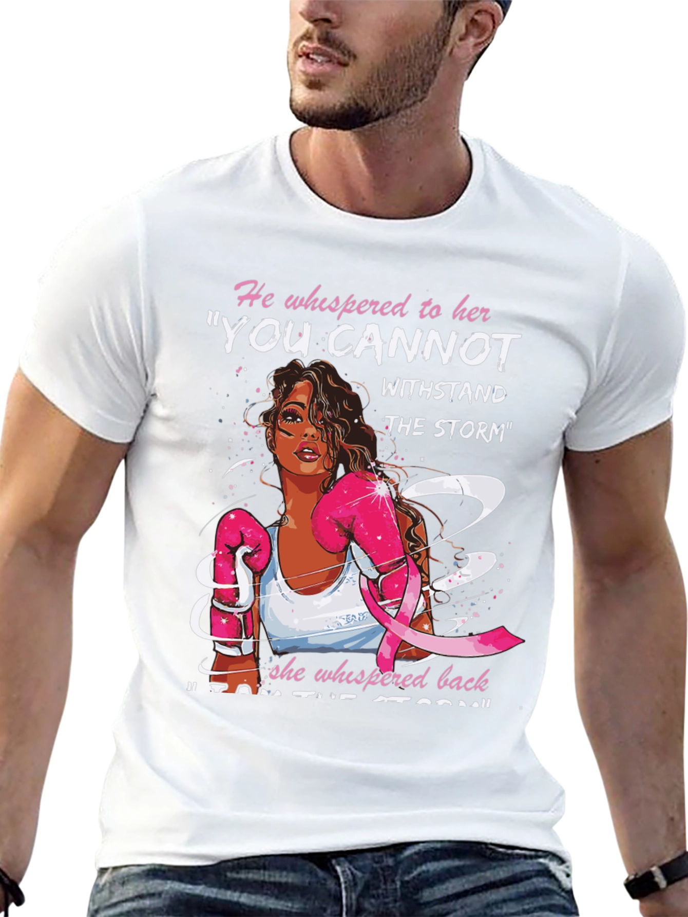 Empowered Woman Storm Graphic Tee