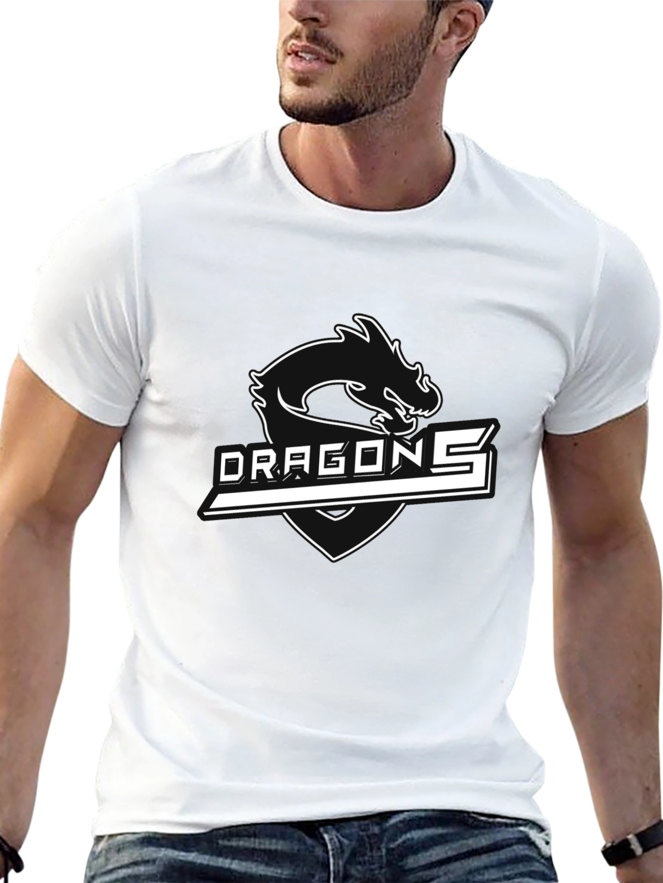 DragonS Graphic Black T-Shirt