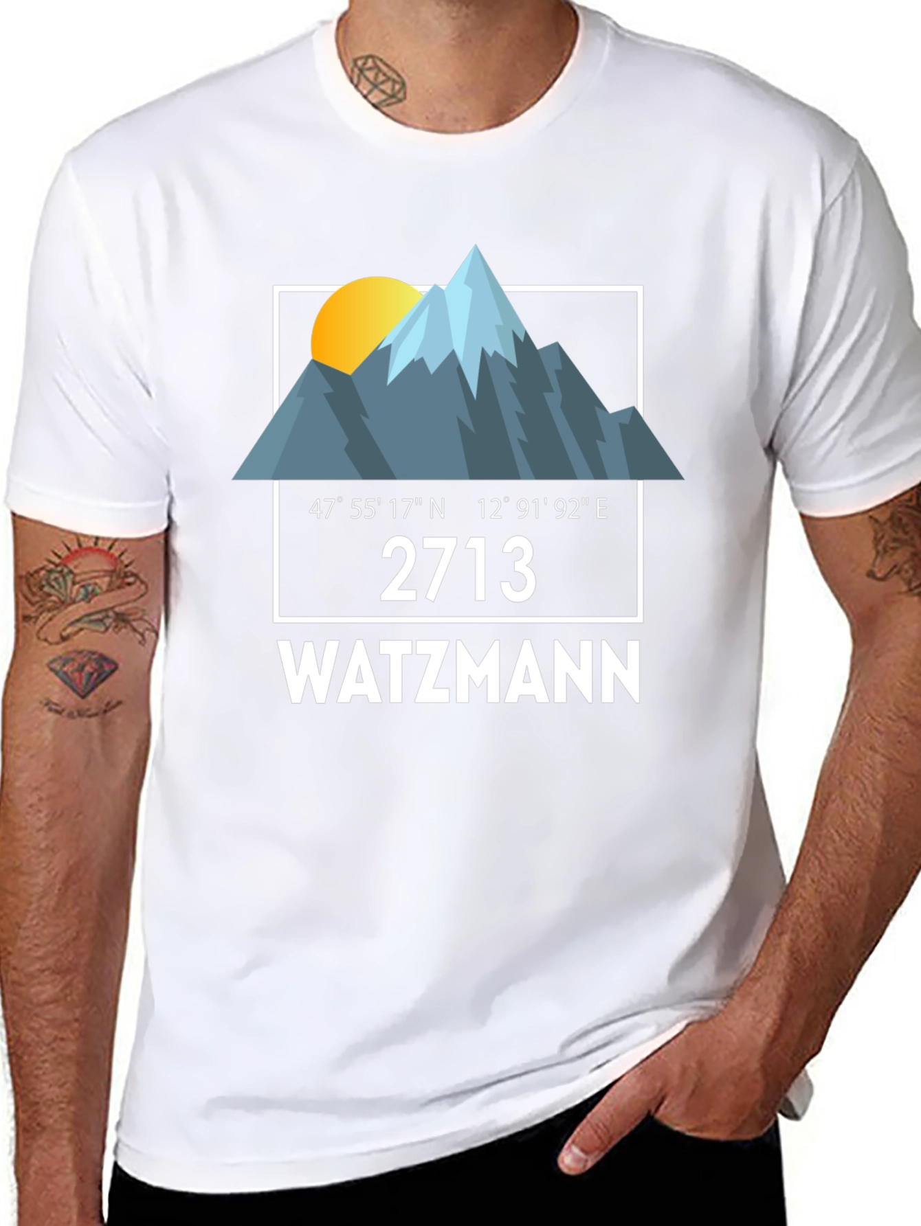 Watzmann Mountain Graphic Tee - Adventure Ready