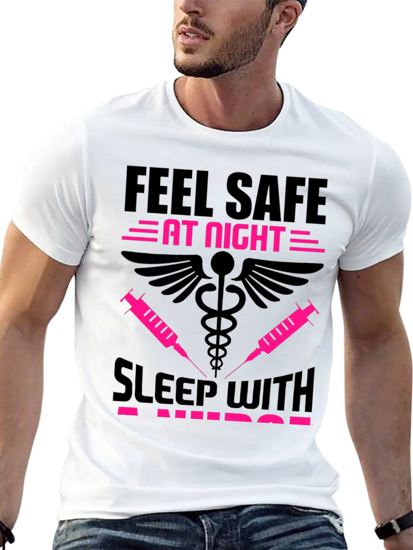 Feel Safe At Night T-Shirt