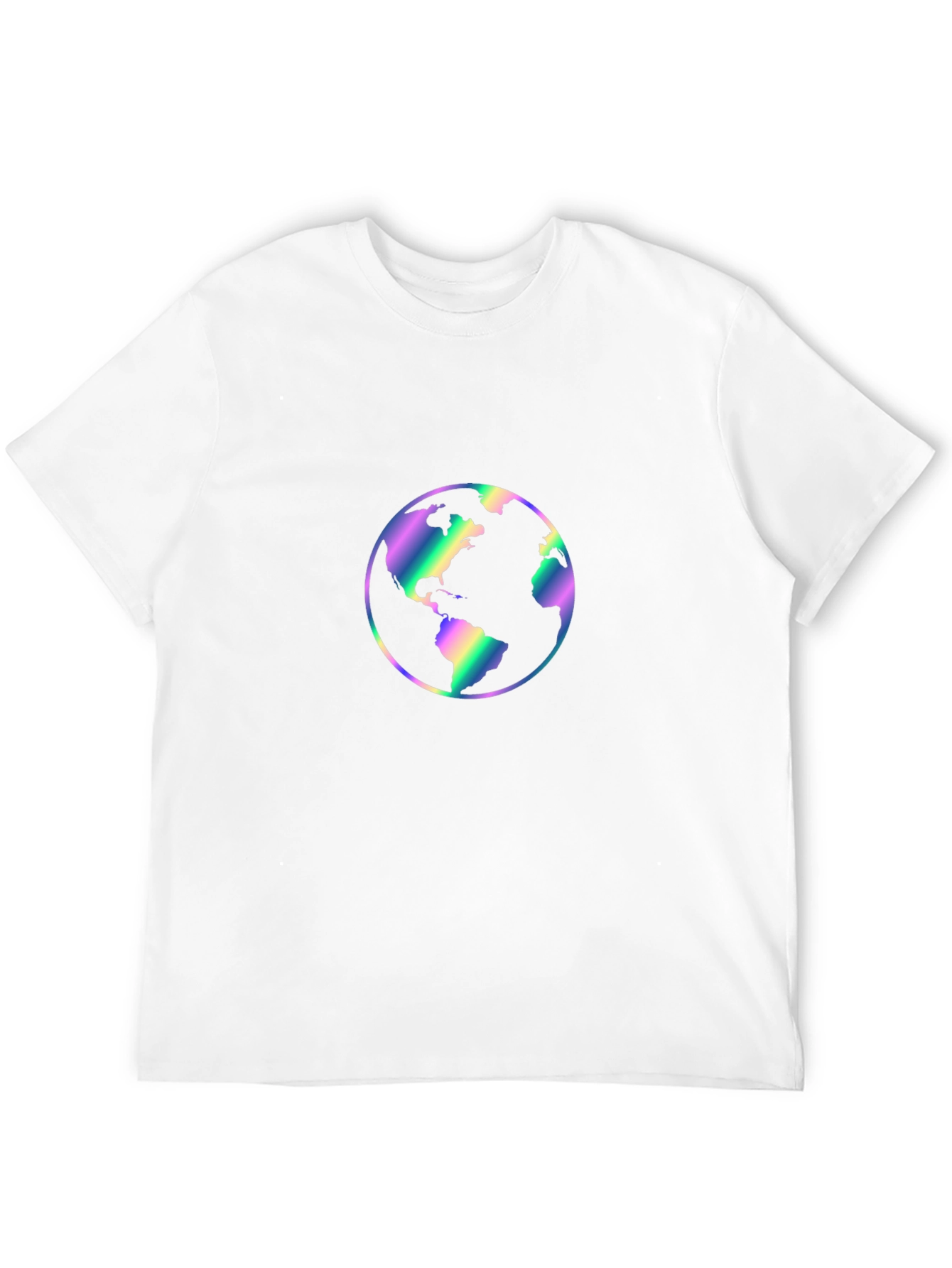 World Graphic Black T-Shirt