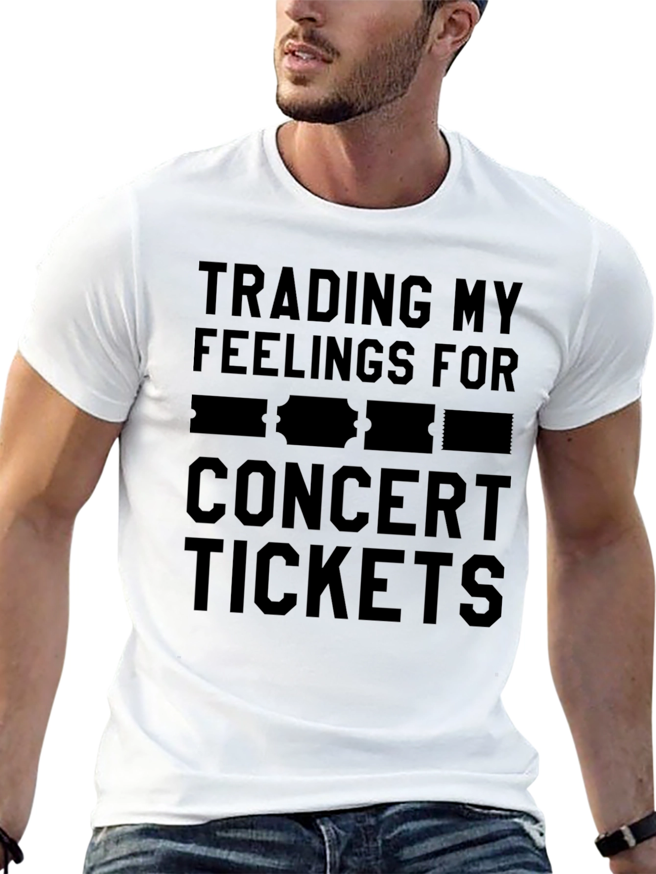 Trading Feelings Concert Tickets T-Shirt