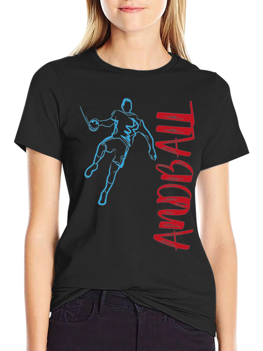 ANDDBALL Black Graphic Tee