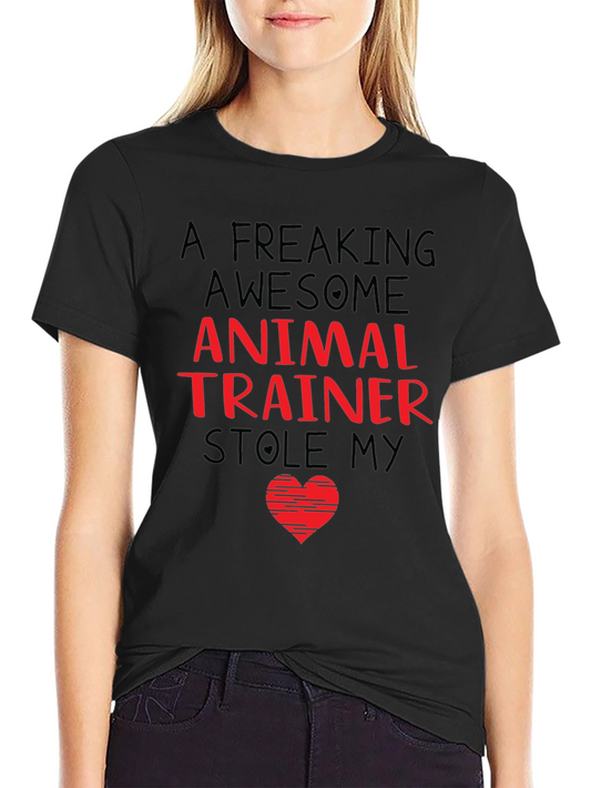 Animal Trainer Stole My Heart T-Shirt