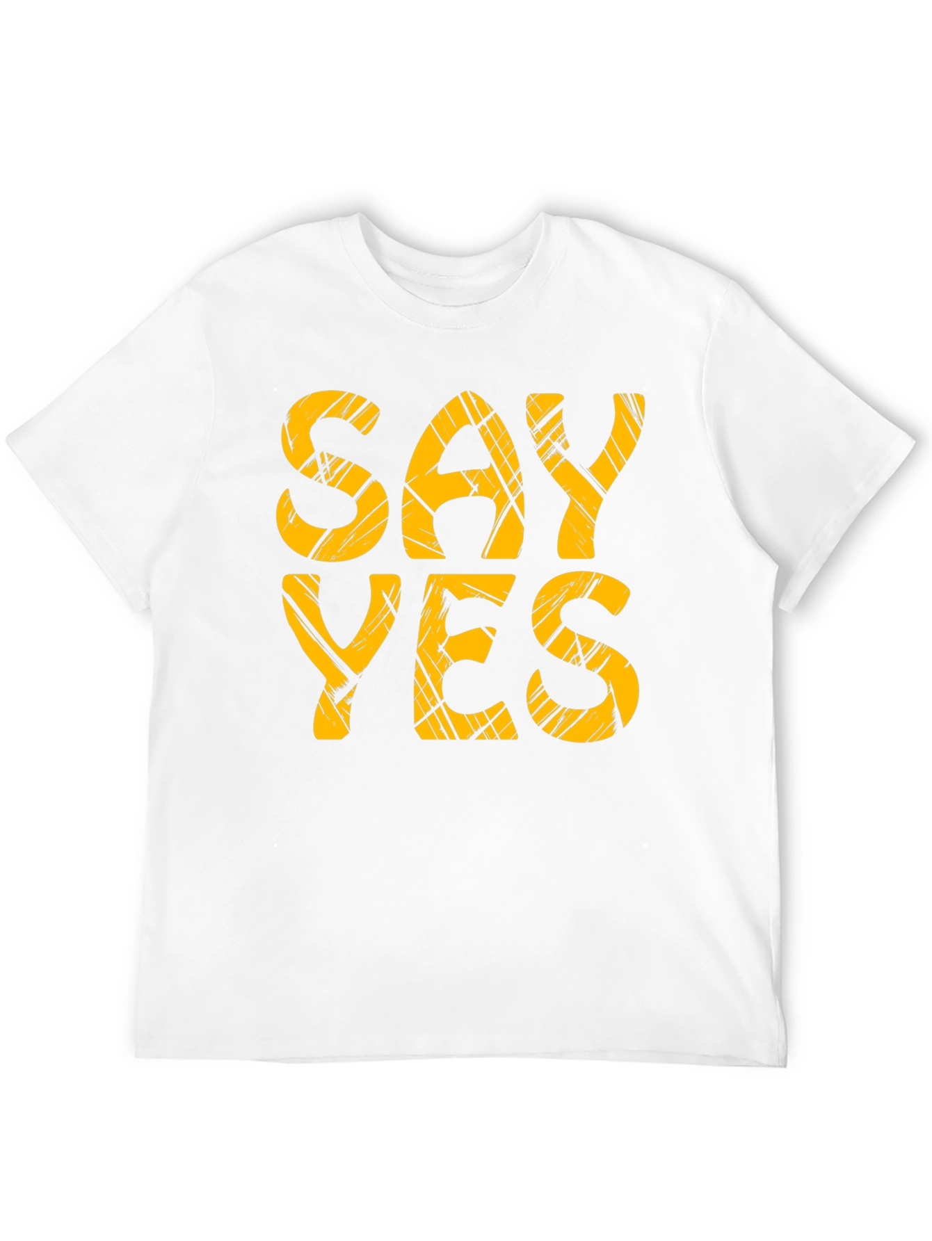 Say Yes T-Shirt - Bold Graphic Tee