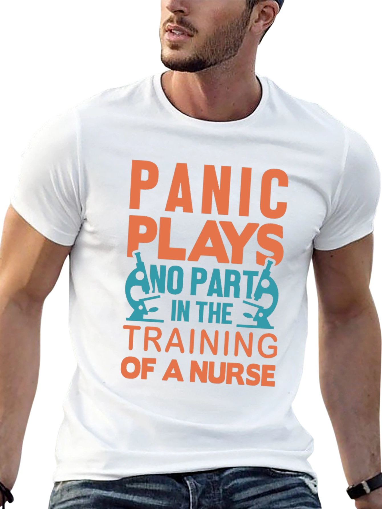 Panic Plays No Part Nurse Training T-Shirt