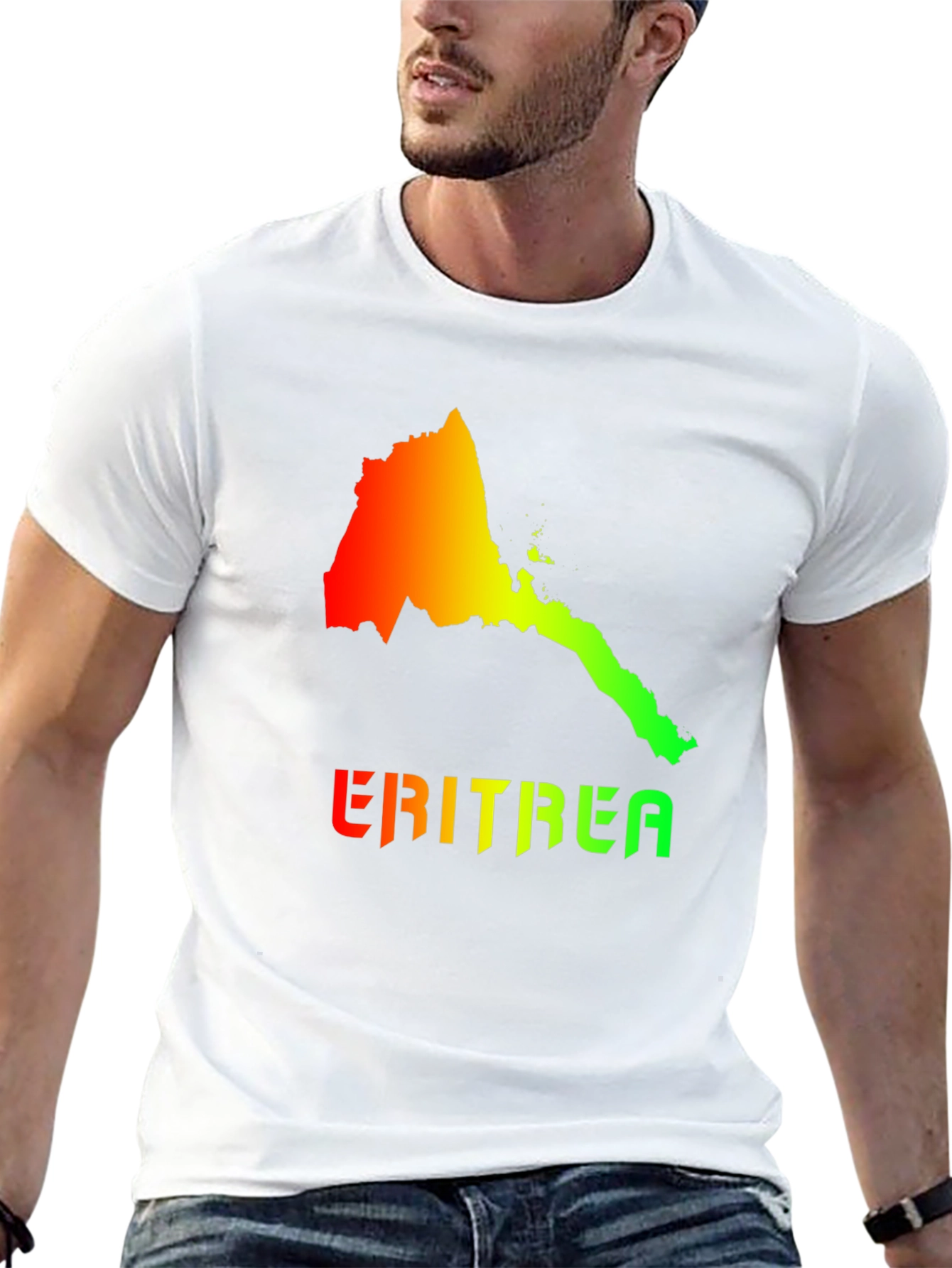 Eritrea Map T-Shirt - Country Pride Tee