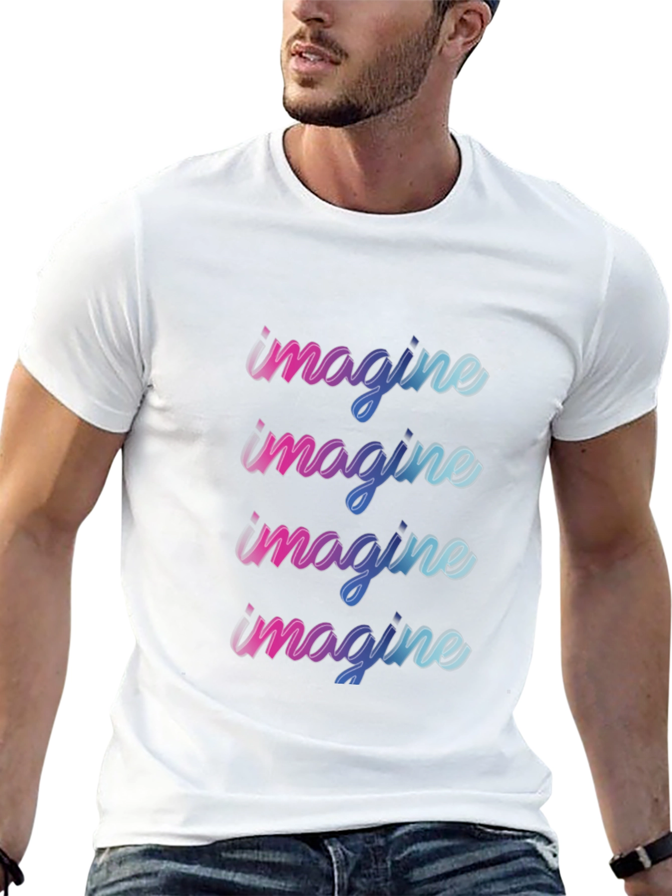 Imagine T-Shirt - Stylish Graphic Tee