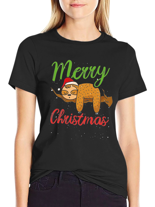 Merry Christmas Sloth T-Shirt