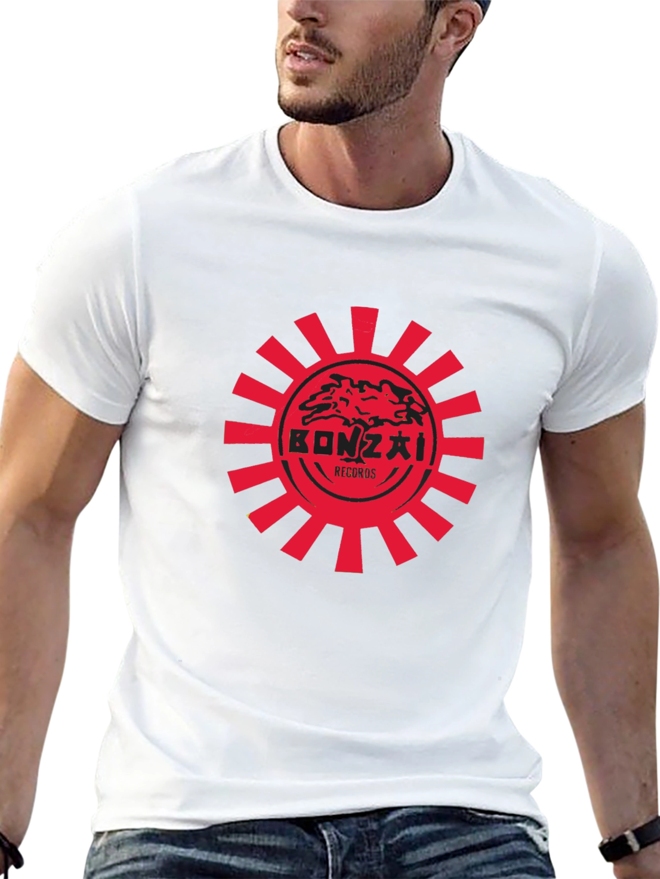 Bonzai Records Graphic Tee - Black