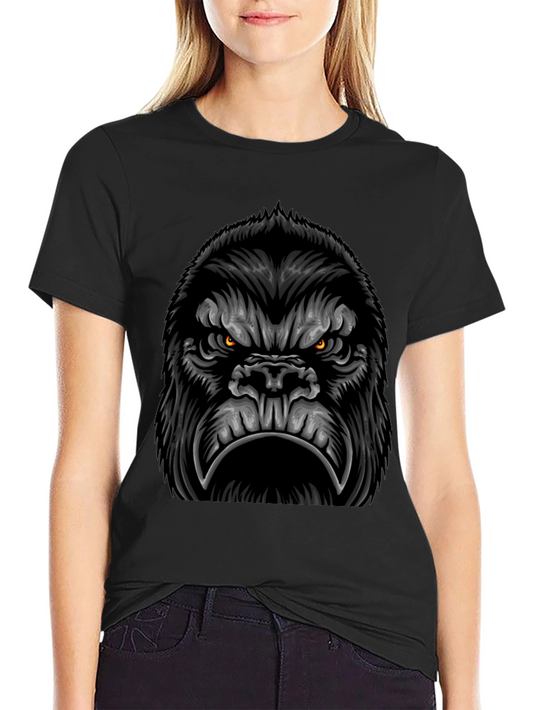 Angry Gorilla Graphic Tee - Fierce and Bold