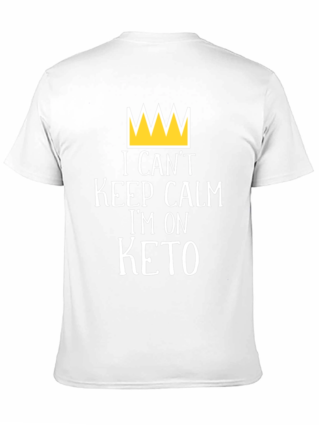 Funny Keto Diet T-Shirt - I Cant Keep Calm