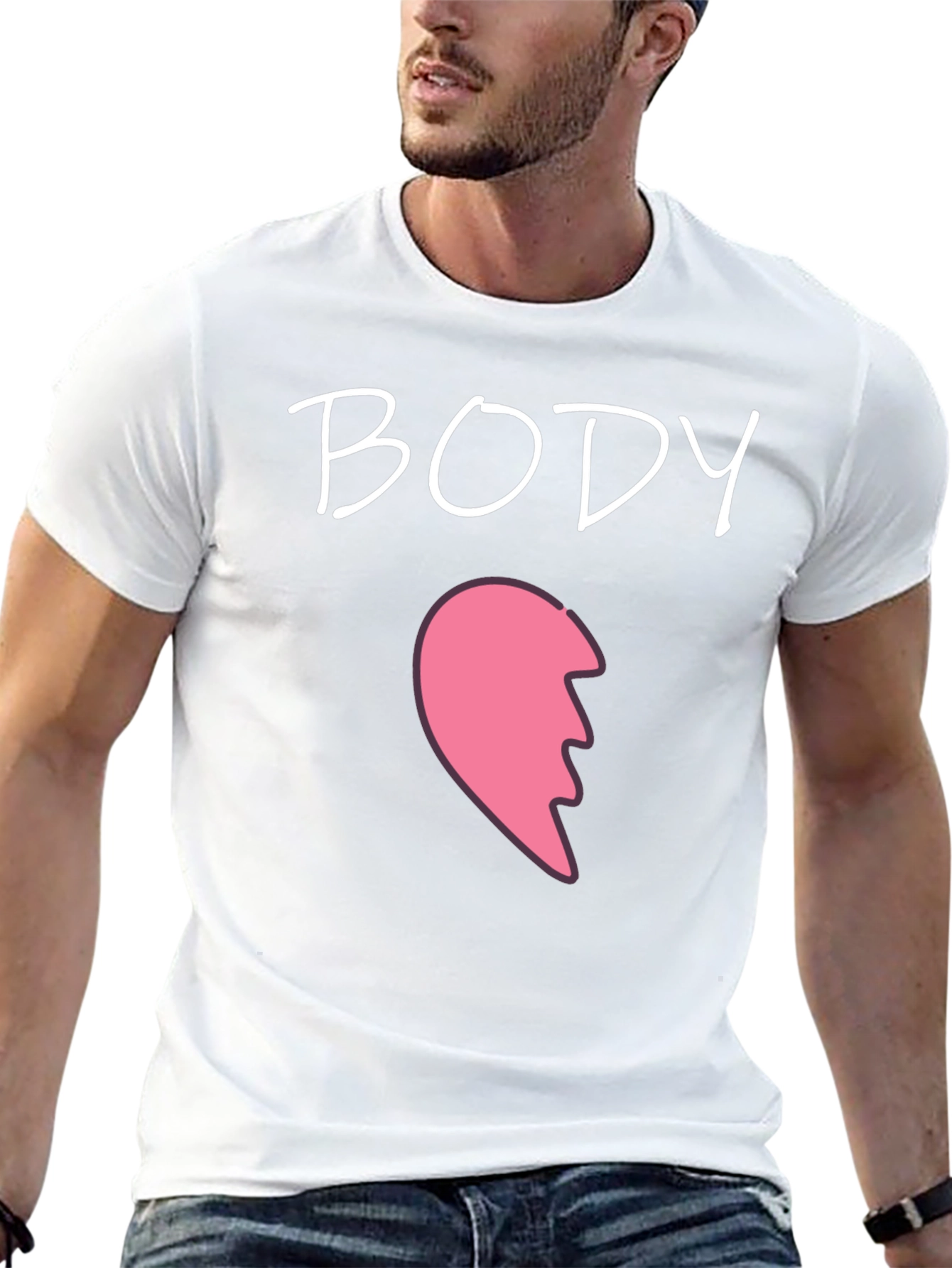 Heart Body T-Shirt - Matching Couples Tee