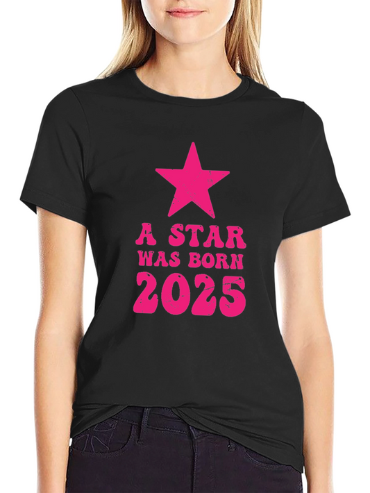 A Star Was Born 2025 Black T-Shirt