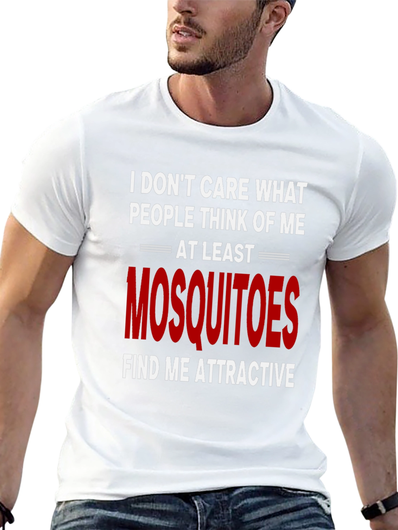 Humorous Mosquito Attraction Graphic Tee