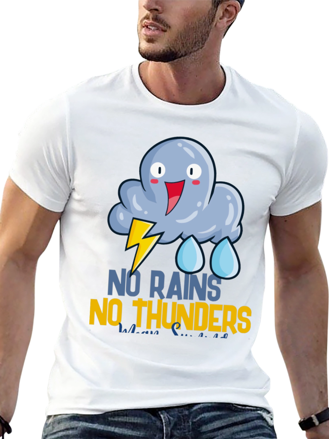 No Rains No Thunders Graphic Tee