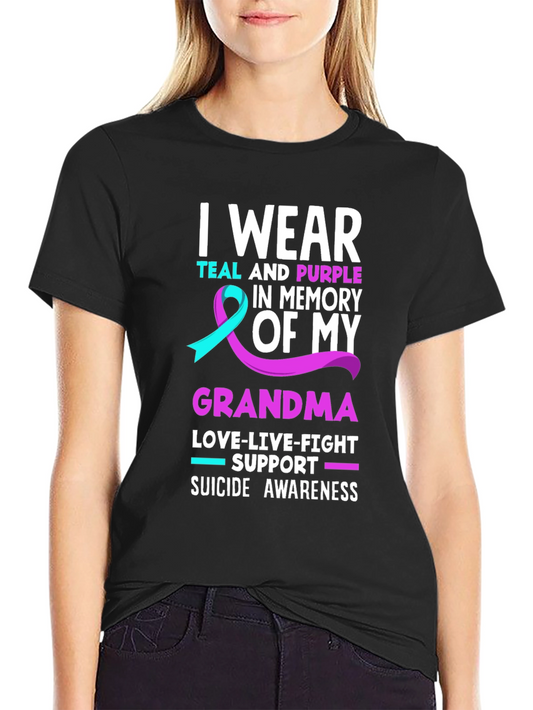 Grandma Suicide Awareness T-Shirt