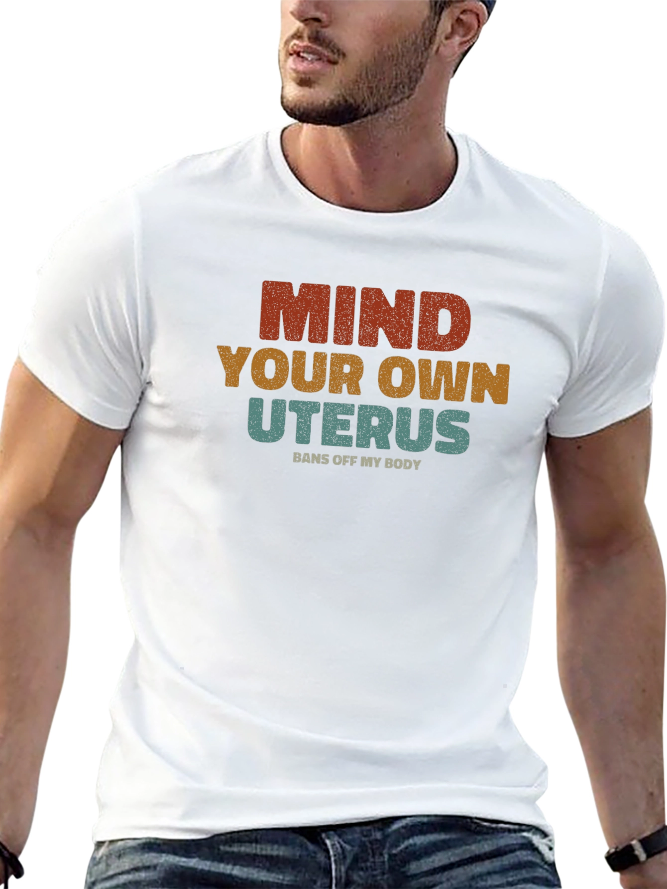 Mind Your Own Uterus Graphic T-Shirt