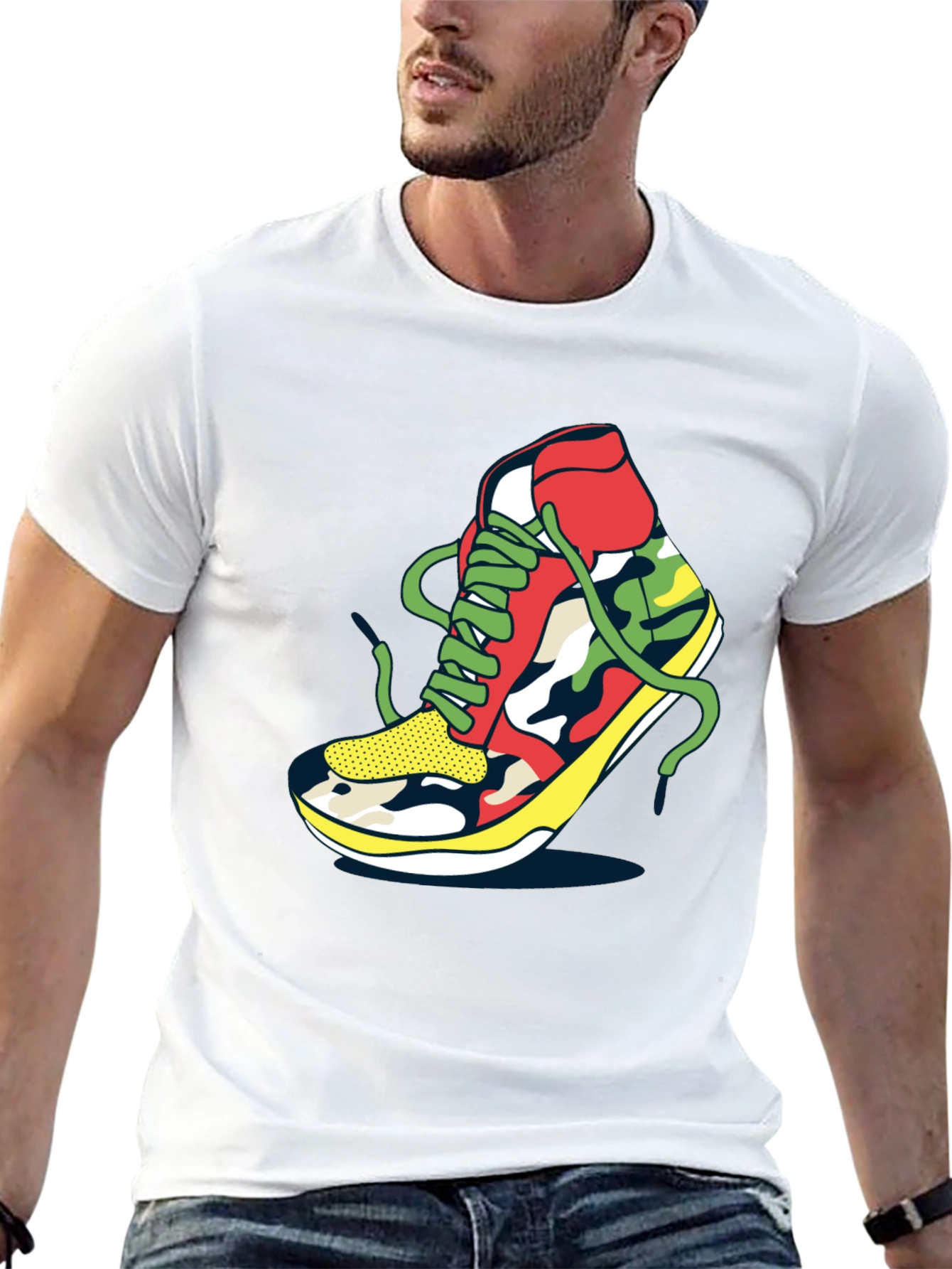 Sneaker Graphic Tee - Streetwear Style