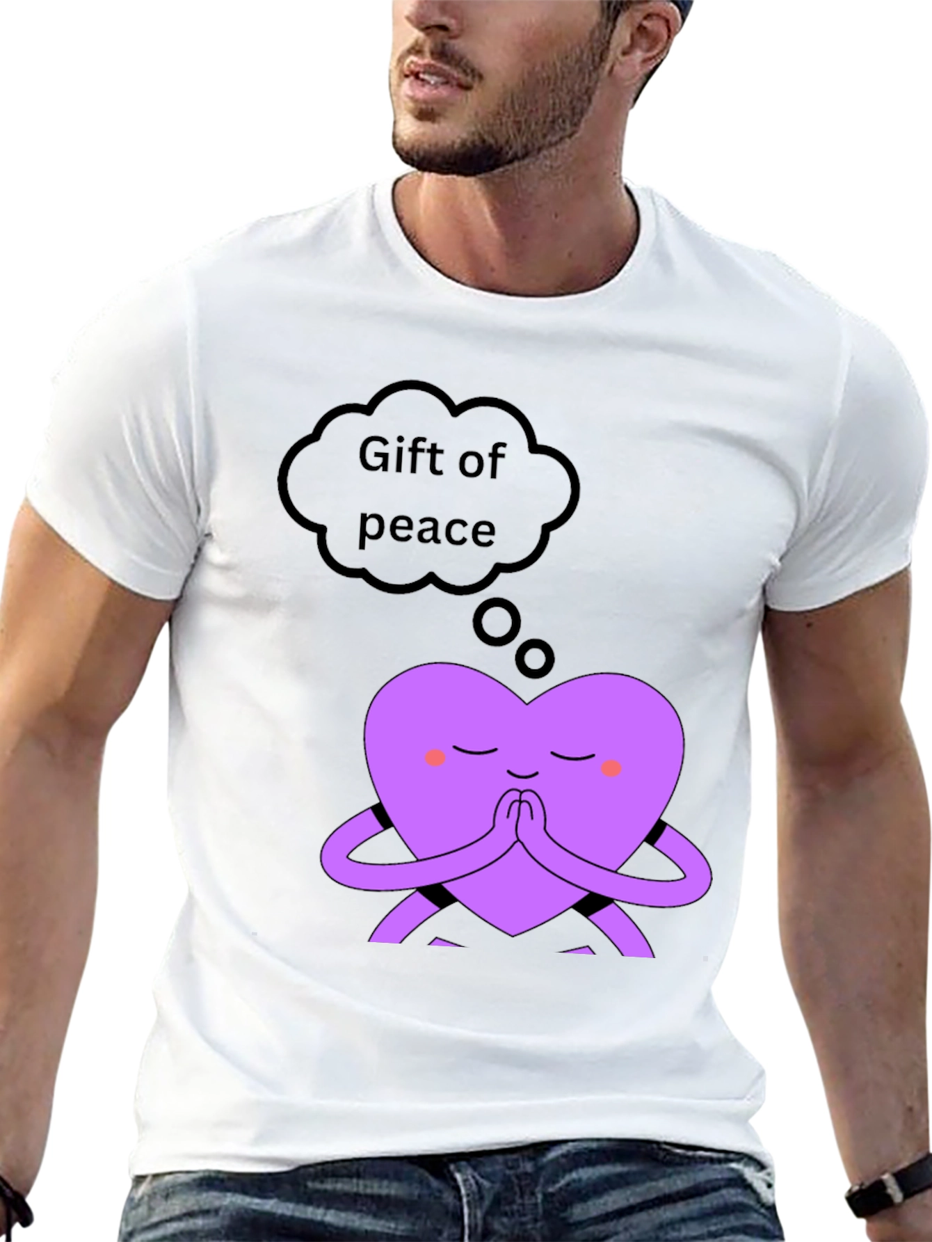 Gift of Peace Heart Graphic Tee