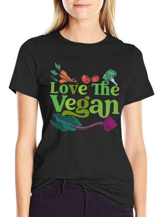 Love The Vegan Graphic T-Shirt