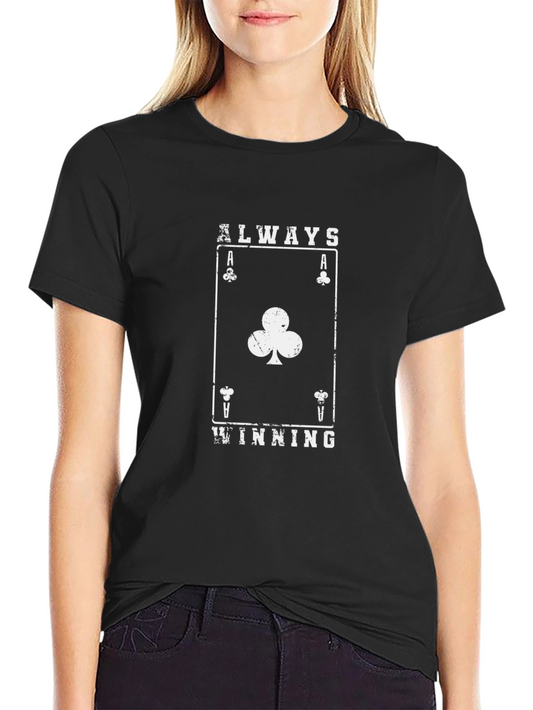 Always Winning Ace of Clubs Graphic Tee