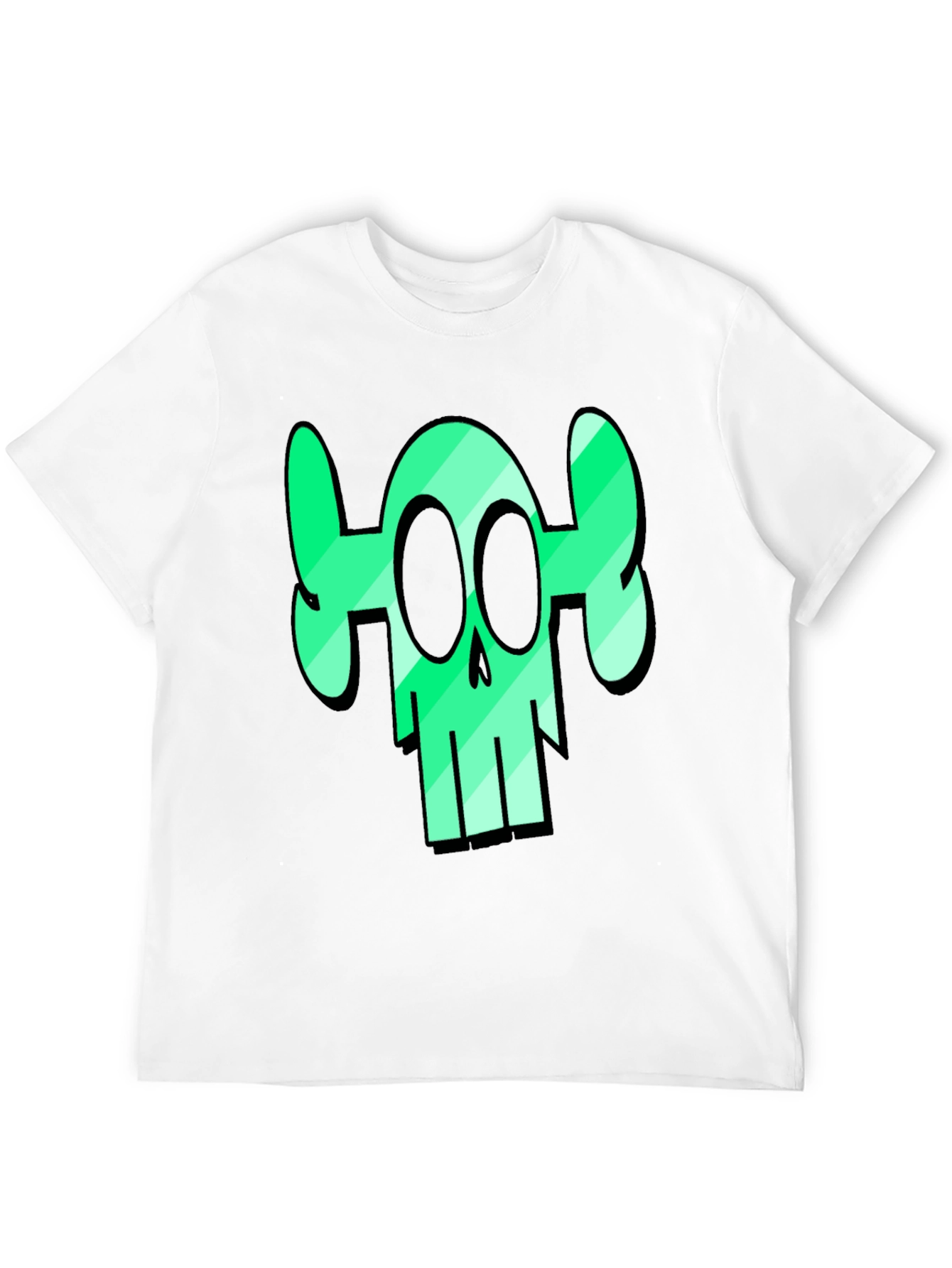 Skull Graphic Tee - Edgy & Stylish Mens T-Shirt