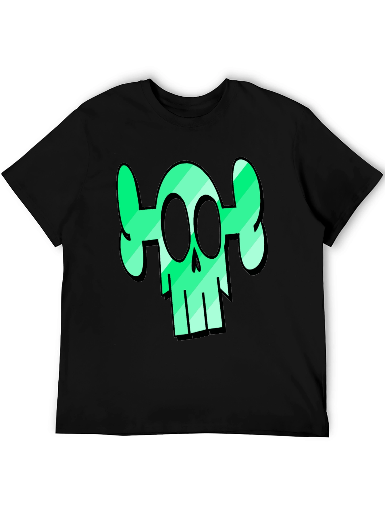 Skull Graphic Tee - Edgy & Stylish Mens T-Shirt