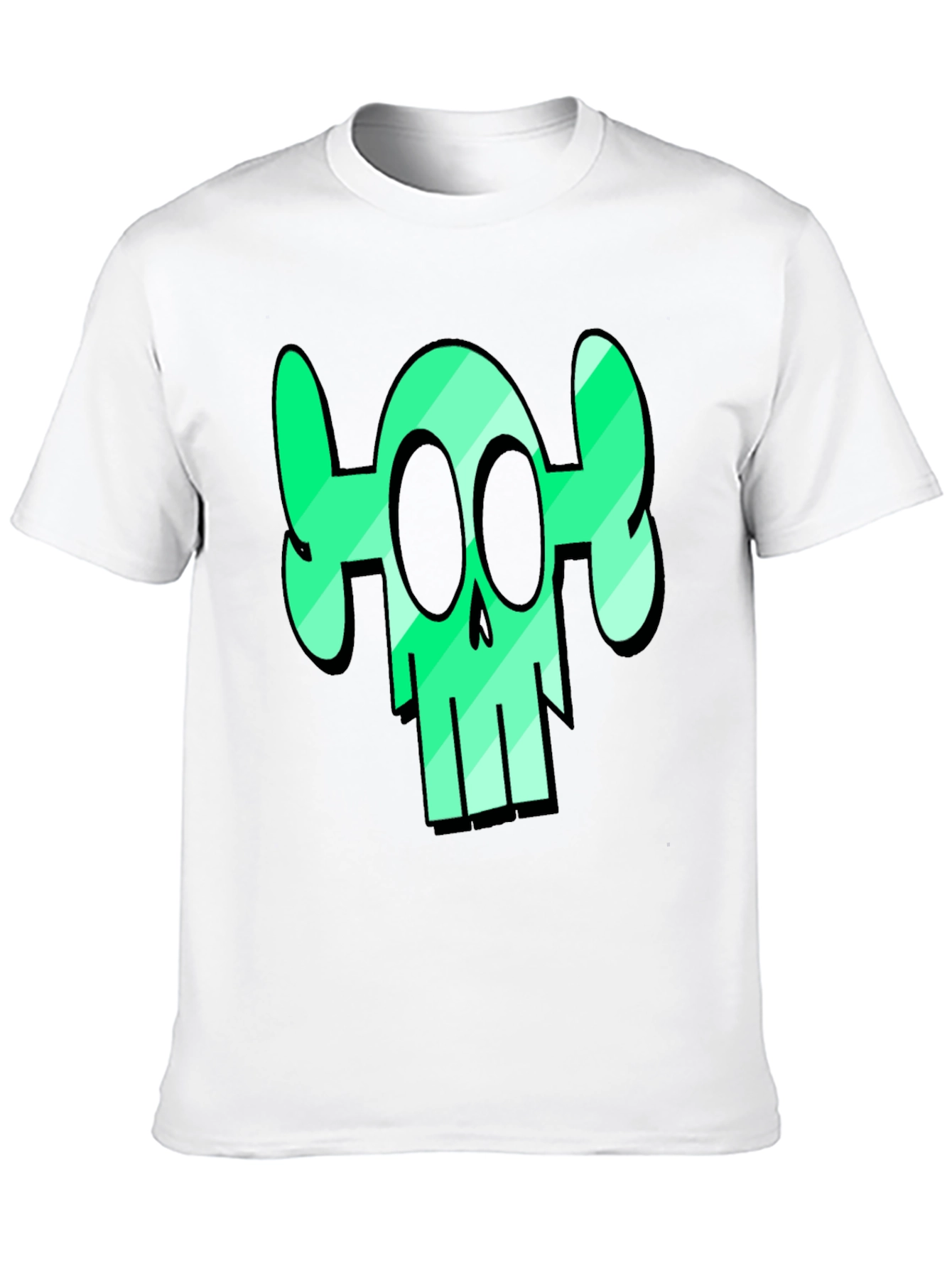 Skull Graphic Tee - Edgy & Stylish Mens T-Shirt