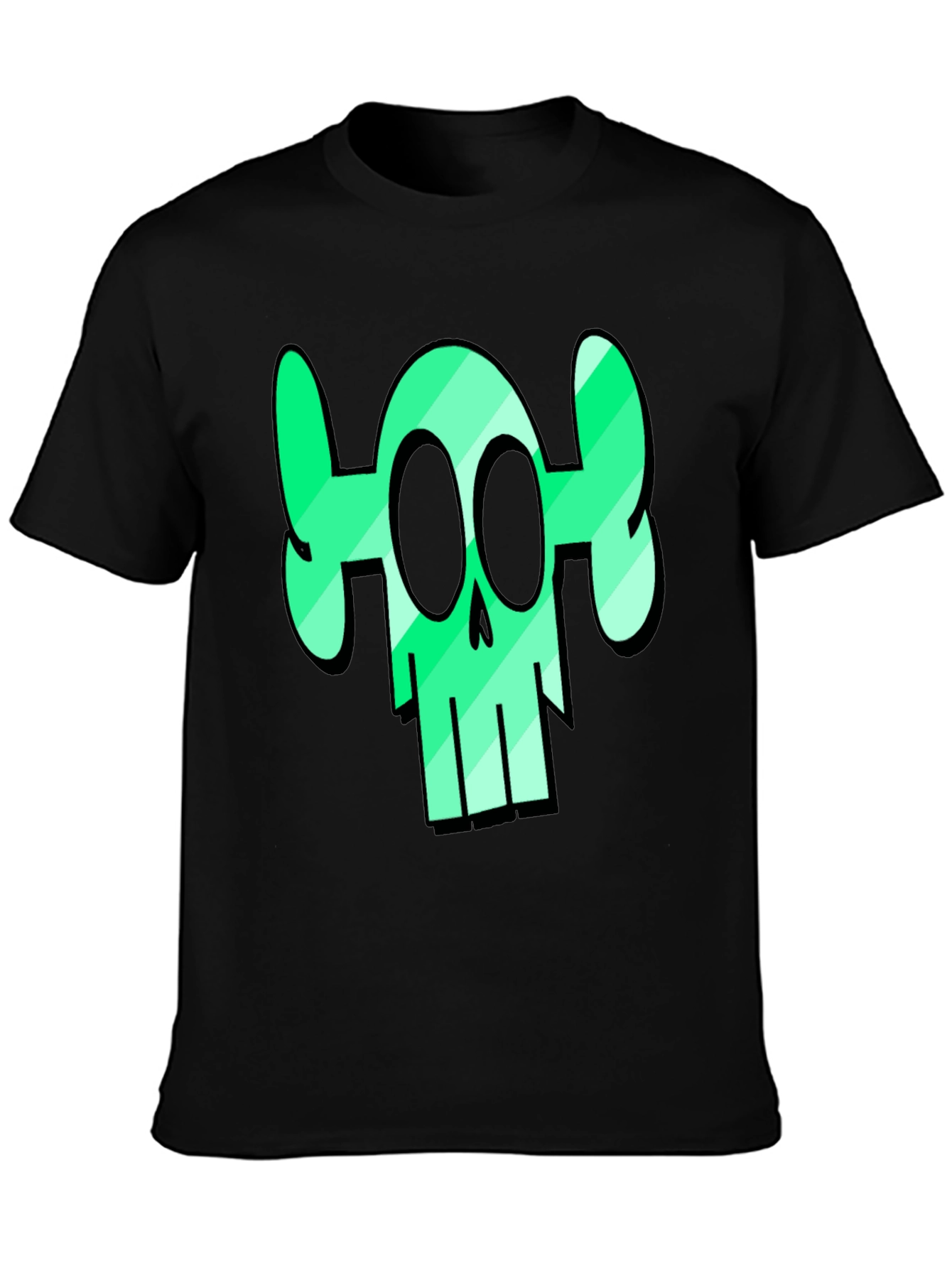 Skull Graphic Tee - Edgy & Stylish Mens T-Shirt