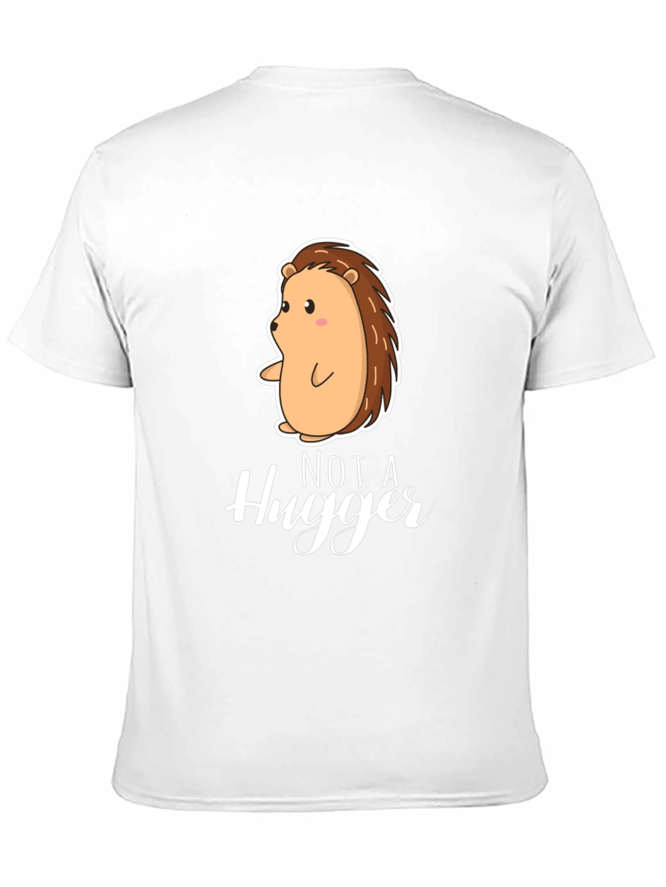 Not A Hugger Hedgehog Graphic Tee