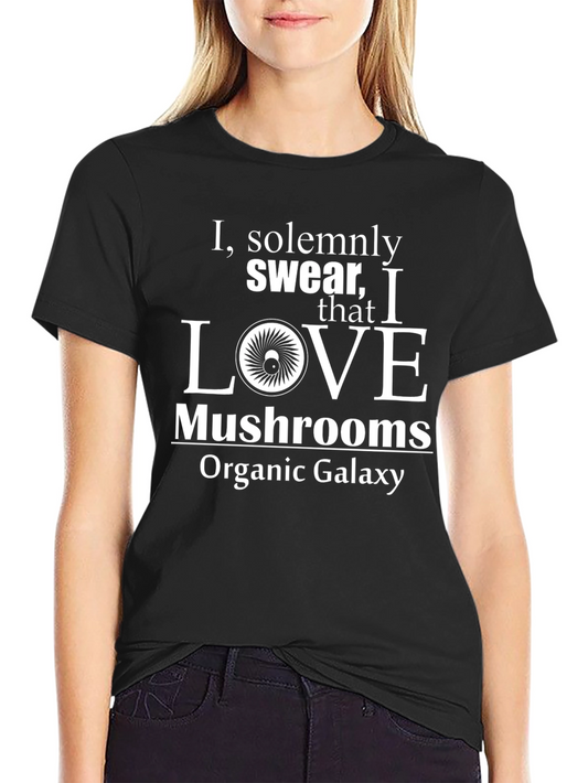 Mushroom Lover T-Shirt - Organic Galaxy