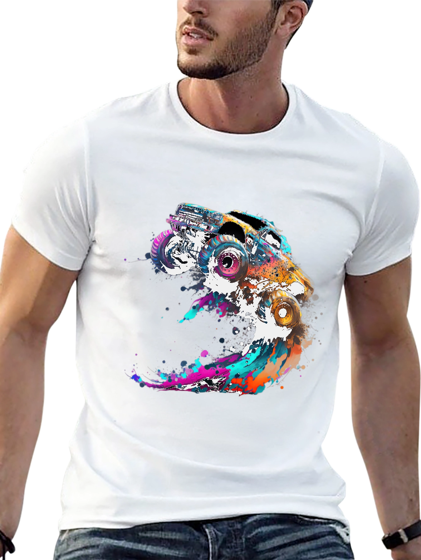 Monster Truck Splash T-Shirt