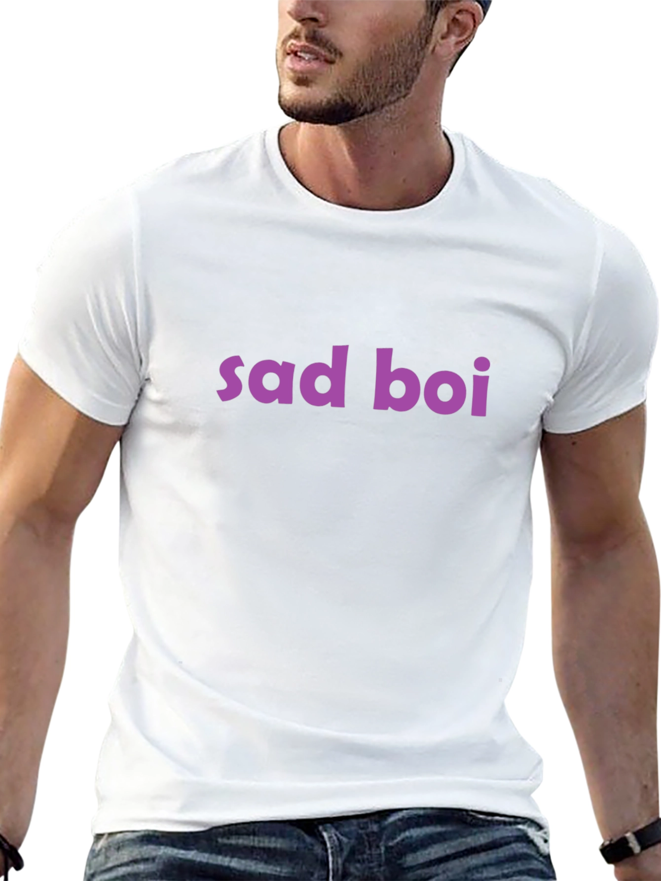 Sad Boi T-Shirt - Trendy Graphic Tee