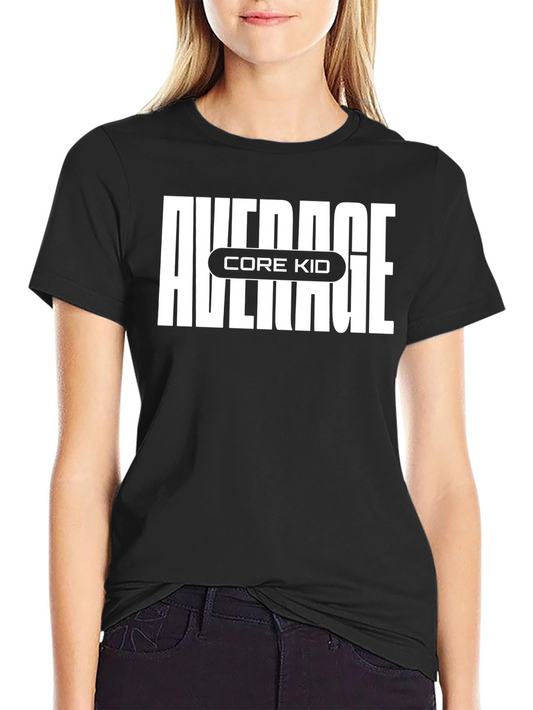 Average Core Kid Black T-Shirt