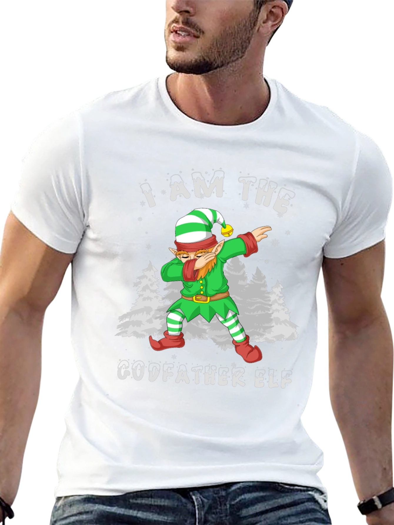 I AM THE GODFATHER ELF T-Shirt