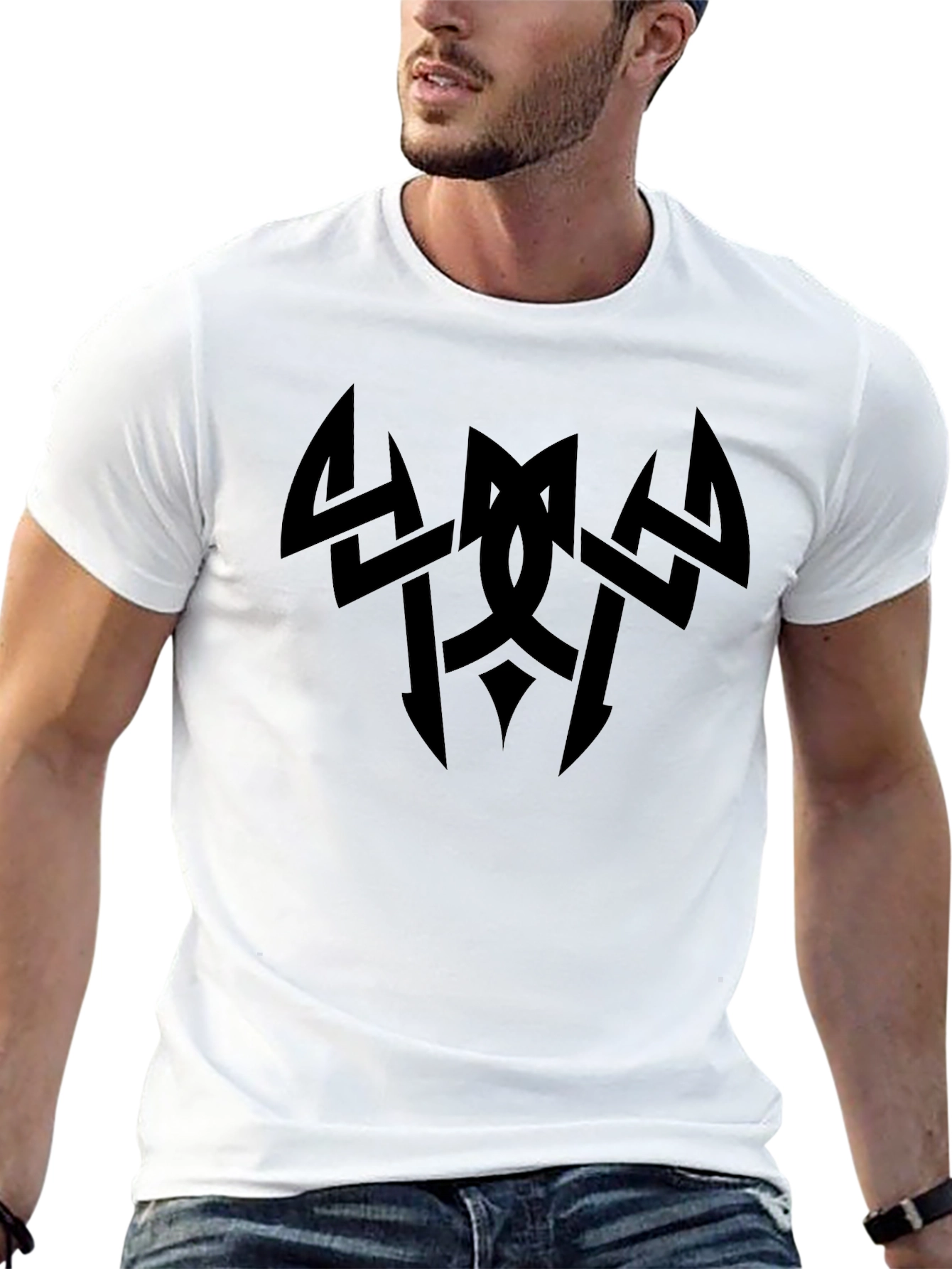 Celtic Knot Black Graphic Tee