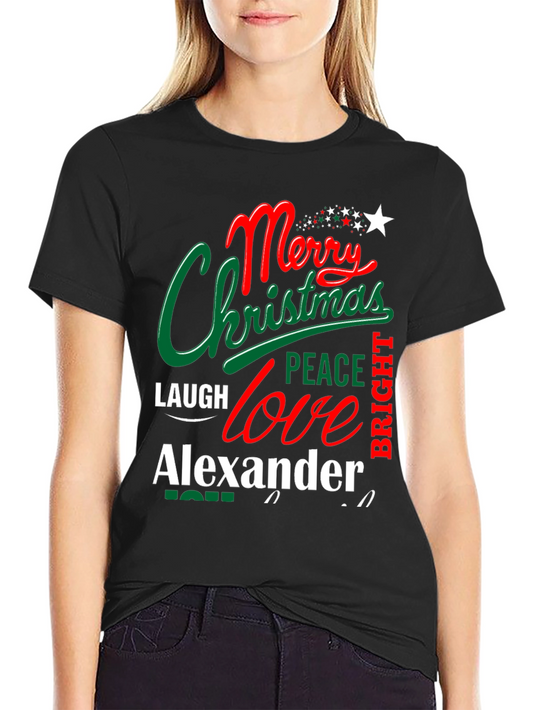 Festive Christmas Alexander T-Shirt