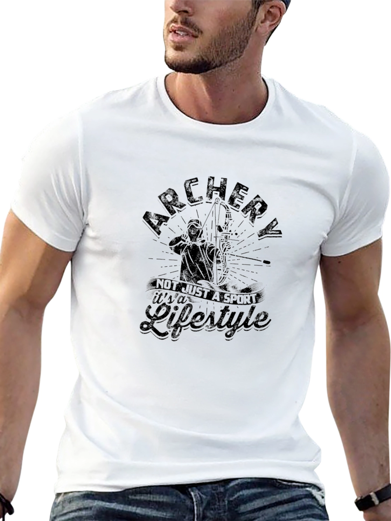 Archery Lifestyle Black T-Shirt