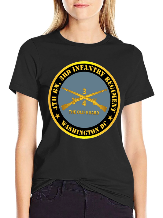 4th BN 3rd Infantry Regiment Old Guard T-Shirt