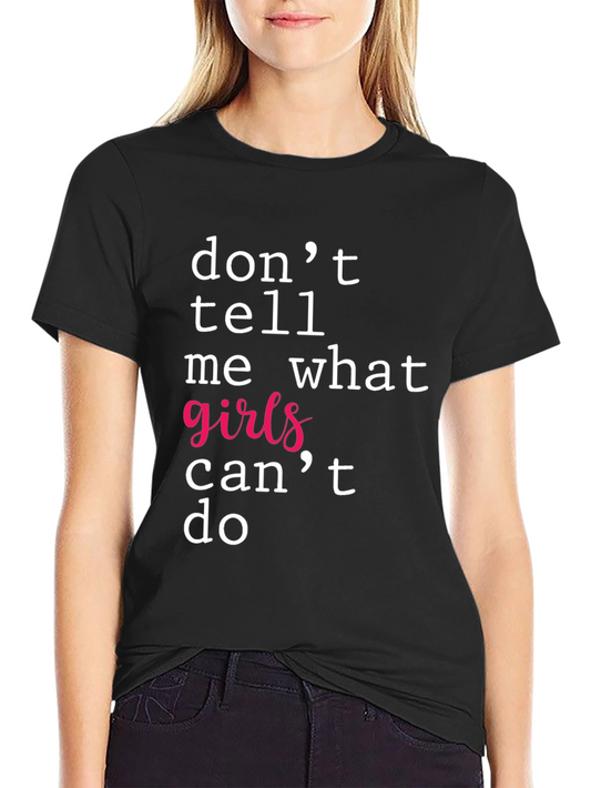 Empowering Girls T-Shirt - Feminist Statement Tee
