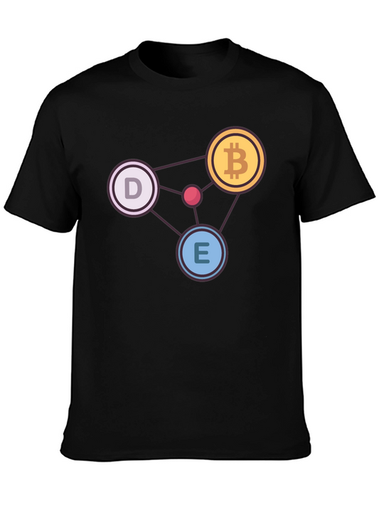 Bitcoin Network T-Shirt - Crypto Enthusiast Apparel