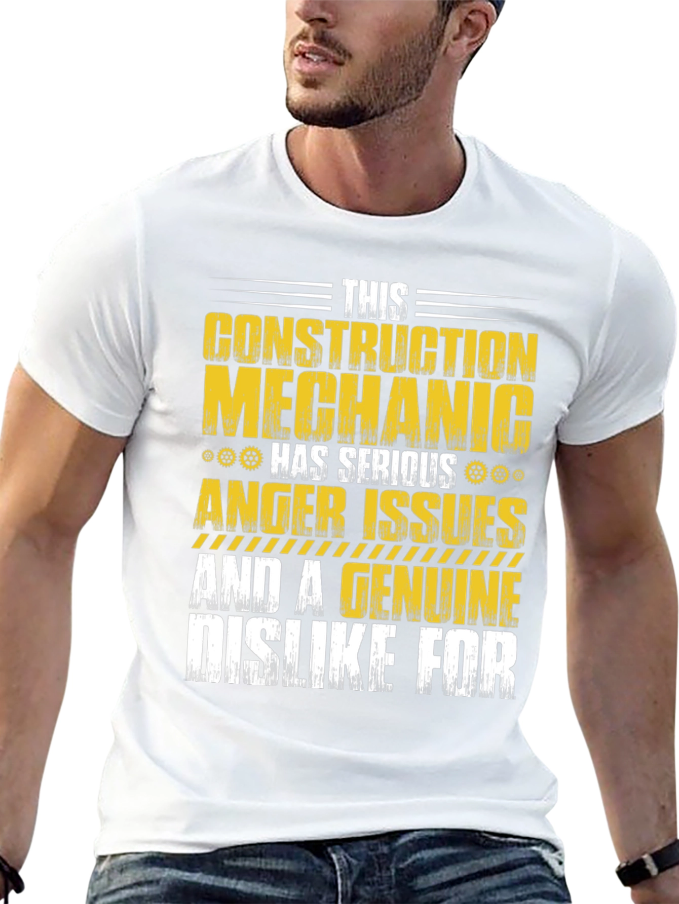 Construction Mechanic Anger Issues T-Shirt